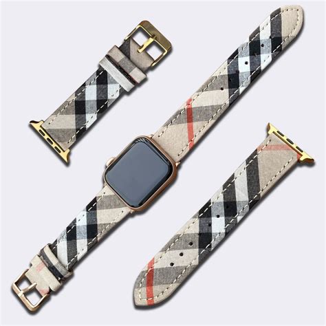 burberry apple watch bands|burberry watch band men.